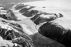 Ujaraanaq Dalen og Evighedsfjorden i Sydvestgrønland i 1936. Foto: Geodatastyrelsen 