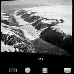 Foto: Evighedsfjorden og Ujaraanaq Dalen i Sydvestgrønland 1936. Foto: Geodatastyrelsen