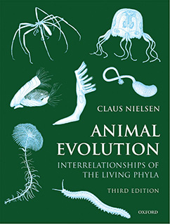 Claus Nielsens bog Animal Evolution: Interrelationships of the Living Phyla, 3. udgave.
