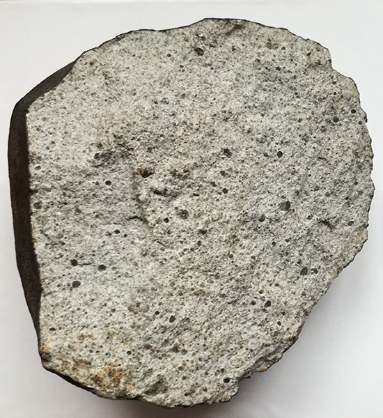 Photo of a meteorite