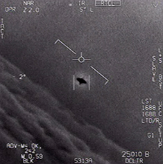 Billede fra en af Pentagons UFO-videoer